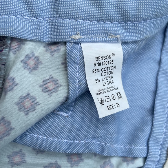 BENSON NYC RETRO SHORTS SZ 4 - Picture 12 of 15